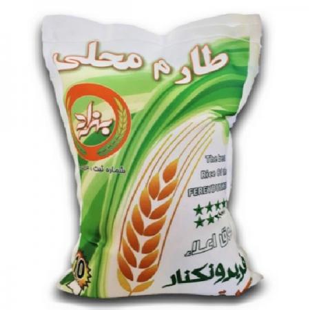 نحوه پخت برنج طارم به روش کته